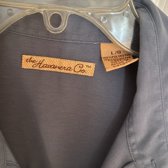 Gray Havanera Men’s Graphic Shirt NWOT SZ L - Picture 5 of 7